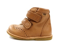Bisgaard winter boot Fria brandy with velcro and TEX
